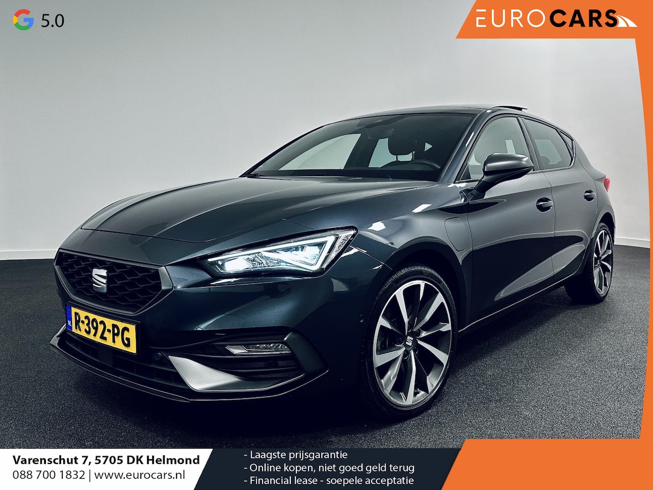 Seat Leon - 1.4 TSI eHybrid PHEV FR Panoramadak DCC Actieve Demping Leder Alcantara Navi Carplay Full - AutoWereld.nl