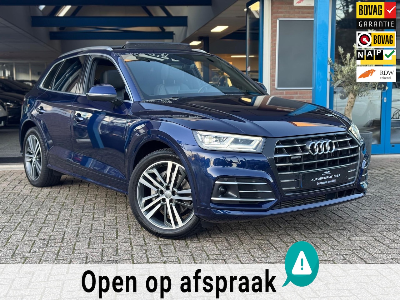 Audi Q5 - 55 TFSI e quattro Competition 2020 AUT PANO NAP FULL - AutoWereld.nl