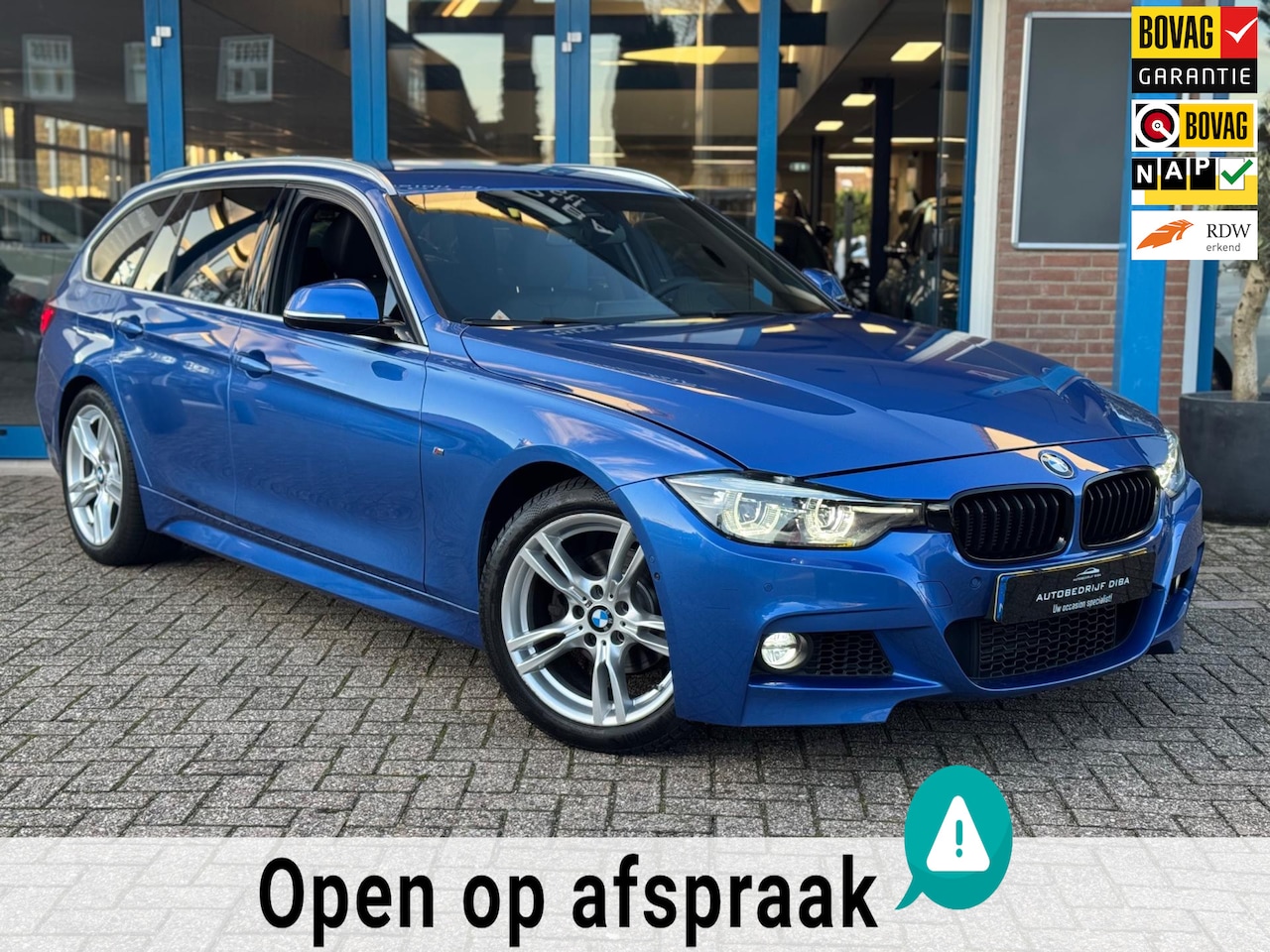 BMW 3-serie Touring - 318i M Sport 2019 AUT NAVI BTW 1e Eig! - AutoWereld.nl