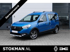 Dacia Dokker - 1.2 TCe 115 PK STEPWAY |Trekhaak | Parkeersensoren met camera | NAVI | Cruise controle | i