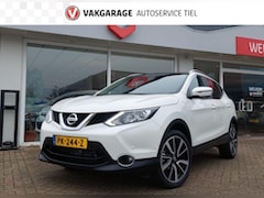 Nissan Qashqai - 1.2 Tekna Automaat, Panoramadak, Trekhaak, Parkeersensoren voor + achter, Stoelverwarming,