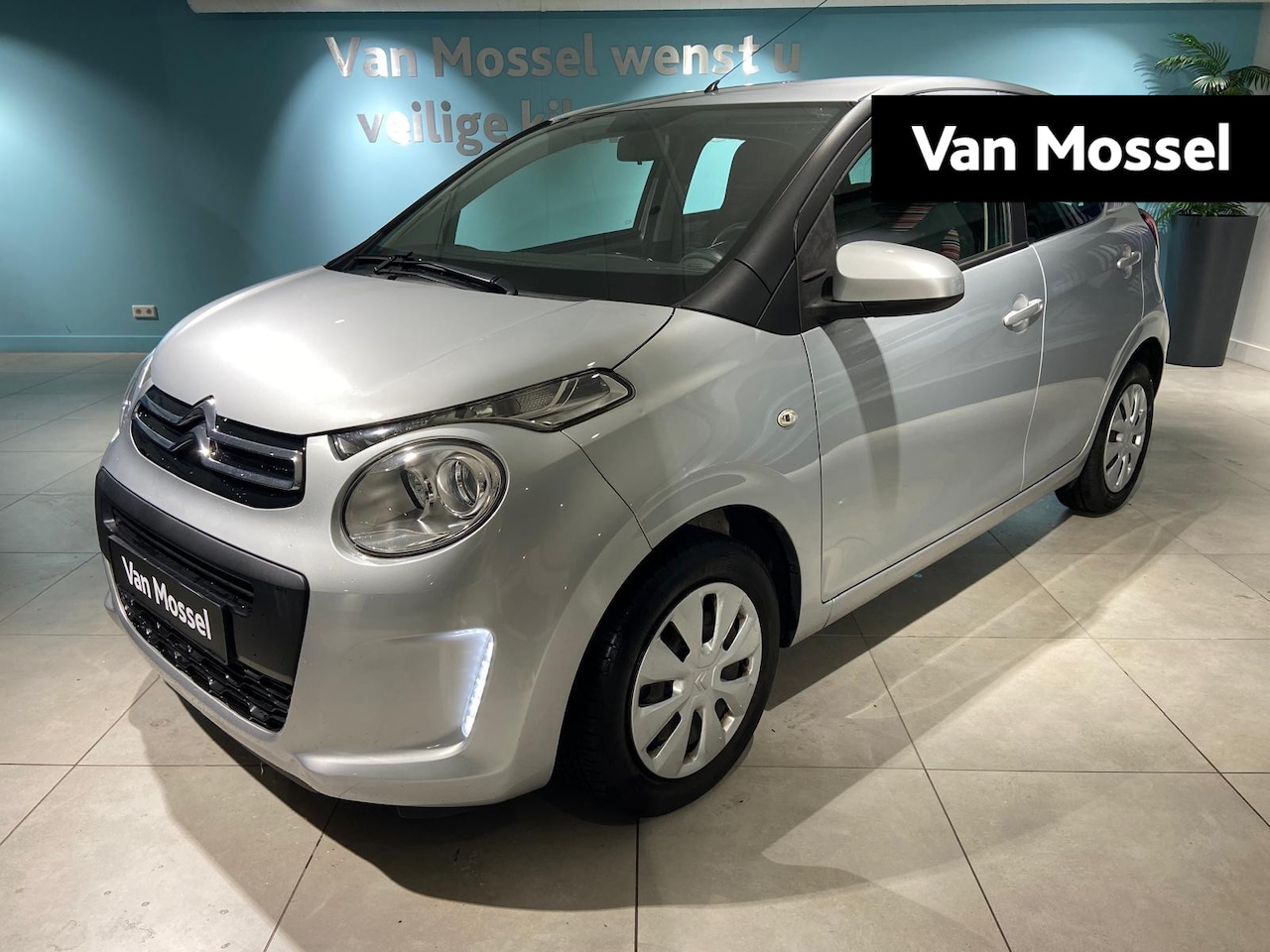 Citroën C1 - 1.0 VTi Feel AIRCO | LEDEREN STUURWIEL | BLUETOOTH - AutoWereld.nl