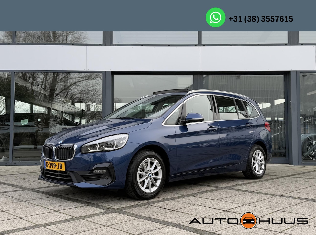 BMW 2-serie Gran Tourer - 218i Aut. Exe Edition Panorama HUD Leder Sport - AutoWereld.nl