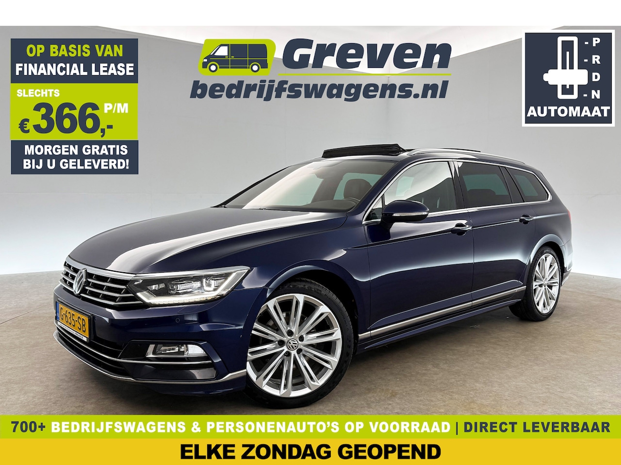 Volkswagen Passat Variant - 1.5 TSI Highline R-line DSG 150PK Pano LED ACC Camera Clima Carplay Virtual Stoelverwarmin - AutoWereld.nl