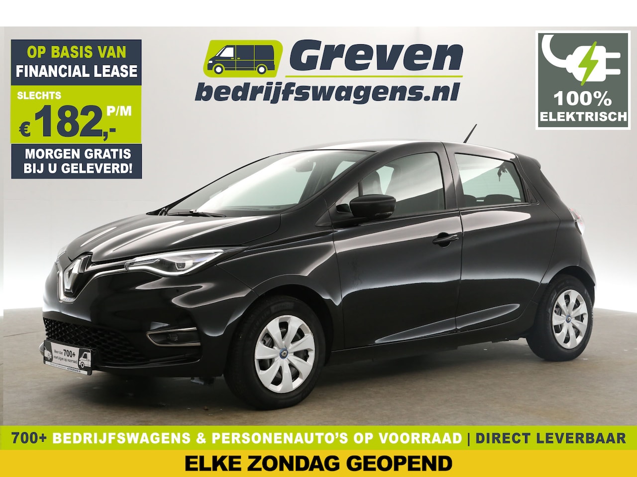 Renault Zoe - 52 kWh Experience | Huur-Accu | Elektrisch Automaat Airco Carplay Cruise Virtual DAB+ - AutoWereld.nl