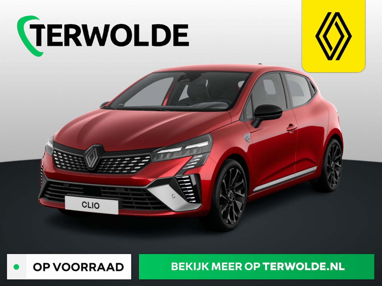 Renault Clio - Hybrid 145 E-TECH esprit Alpine | Achteruitrijcamera | Adaptive Cruise Control | Blind Spo - AutoWereld.nl