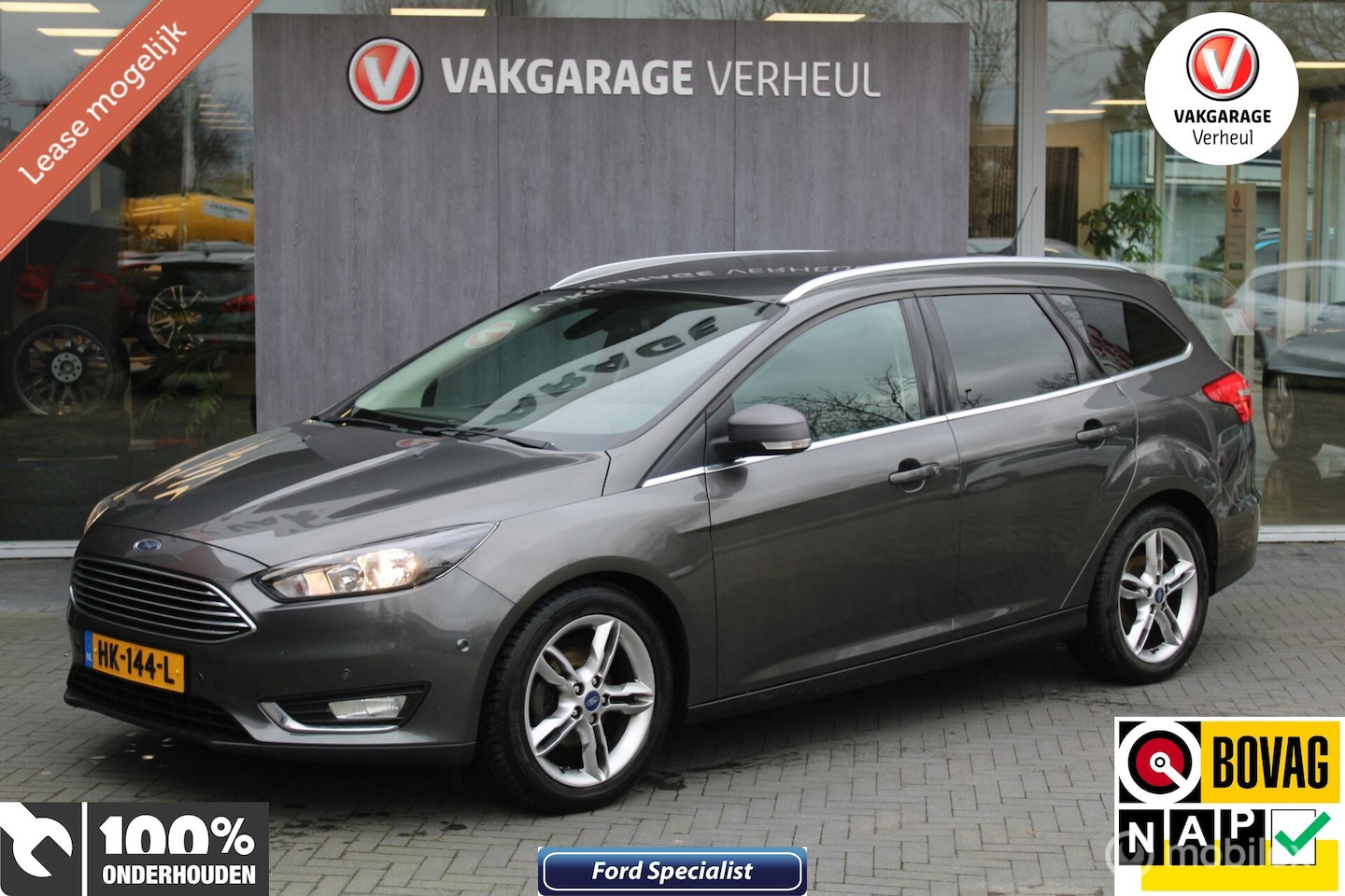 Ford Focus Wagon - 1.0 Titanium Edition|125Pk|Navi|Boekjes|Nap - AutoWereld.nl