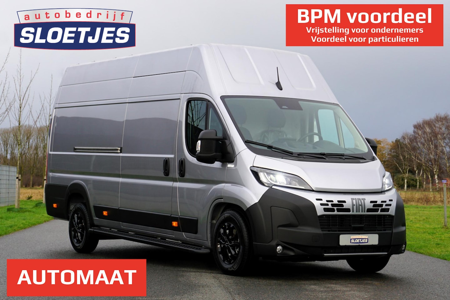 Fiat Ducato - 2.2 MultiJet L4H3 3.5t Heavy 180 pk |Full LED koplampen |Groot scherm Navi |Camera |Carpla - AutoWereld.nl