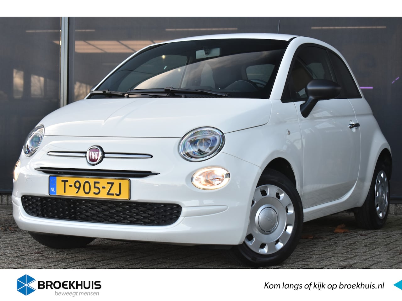 Fiat 500 - 1.0 Hybrid | Navigatie by App | Nieuwstaat! | Cruise Control | Airco | Apple Carplay | And - AutoWereld.nl