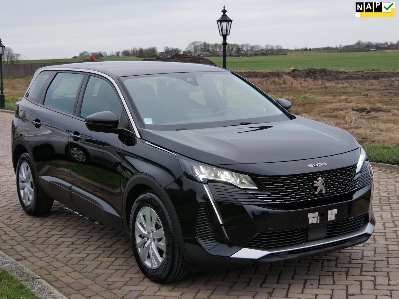 Peugeot 5008 - 1.5 BlueHDI Active Pack Business EAT8 7-PERS ** 14599 NETTO ** - AutoWereld.nl