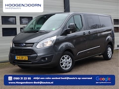 Ford Transit Custom - 2.0 TDCI 170pk Euro 6 Automaat L2 DC 5 pers. - Schuifdr L+R - Camera - Leer