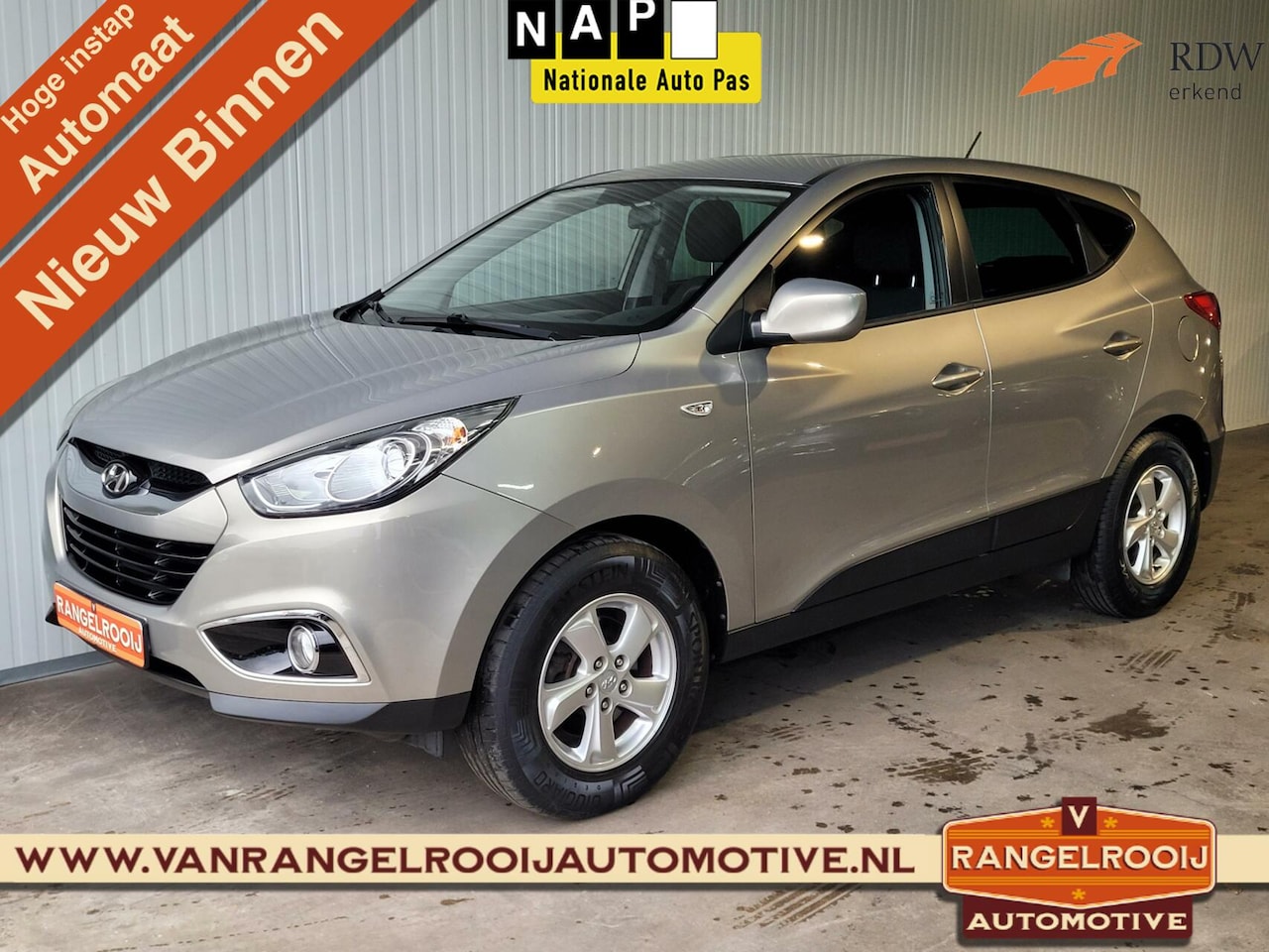 Hyundai ix35 - 2.0i Dynamic automaat, clima, cruise, trekhaak - AutoWereld.nl