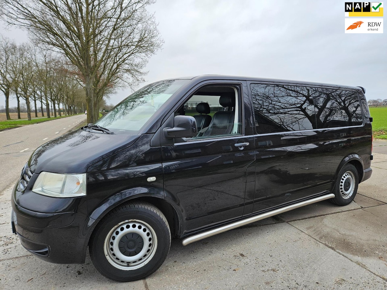 Volkswagen Transporter - 1.9 TDI 340 Comfortline DC/ dubbelcabine/ airco/ lang model - AutoWereld.nl