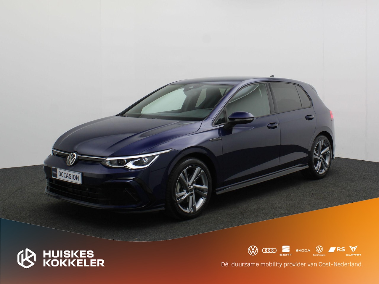 Volkswagen Golf - R-Line 1.5 TSI 130pk Trekhaak, Adaptive cruise control, Navigatie, Stuurwiel verwarmd, Ach - AutoWereld.nl