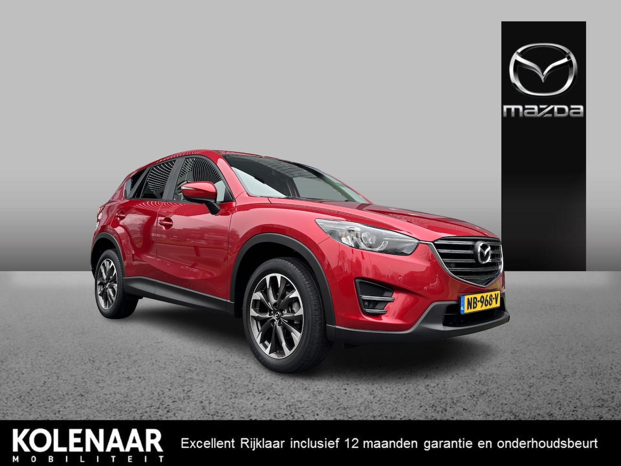 Mazda CX-5 - 2.0 Sky-G 165 GT-M Line /1e eigenaar/Navi/ECC/Keyless/Leder/DAB/Achteruitrijcamera/19 inch - AutoWereld.nl