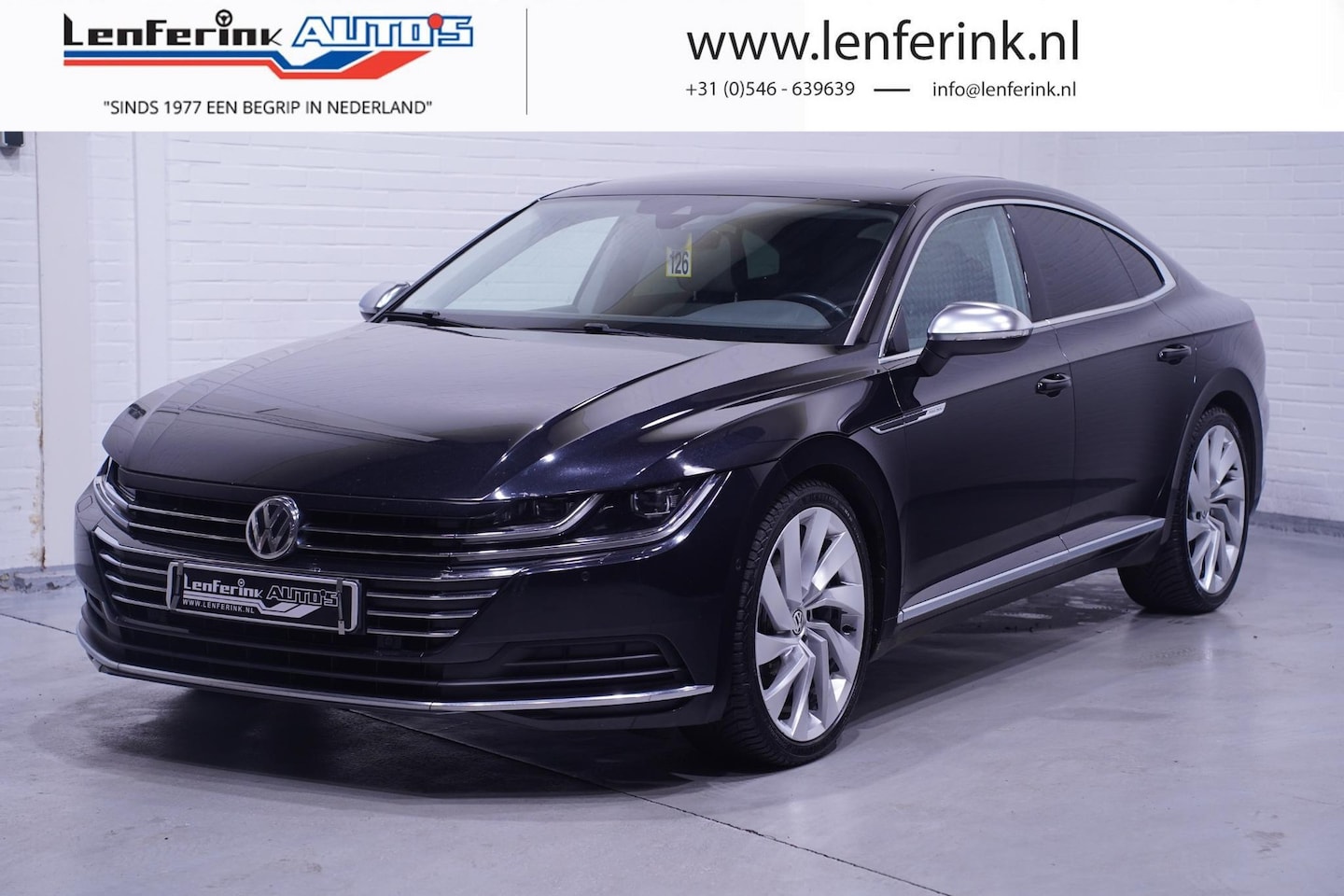 Volkswagen Arteon - 2.0 TDI Business R Panodak Nappa Leder Standkachel 19 Inch Camera Apple Carplay - AutoWereld.nl