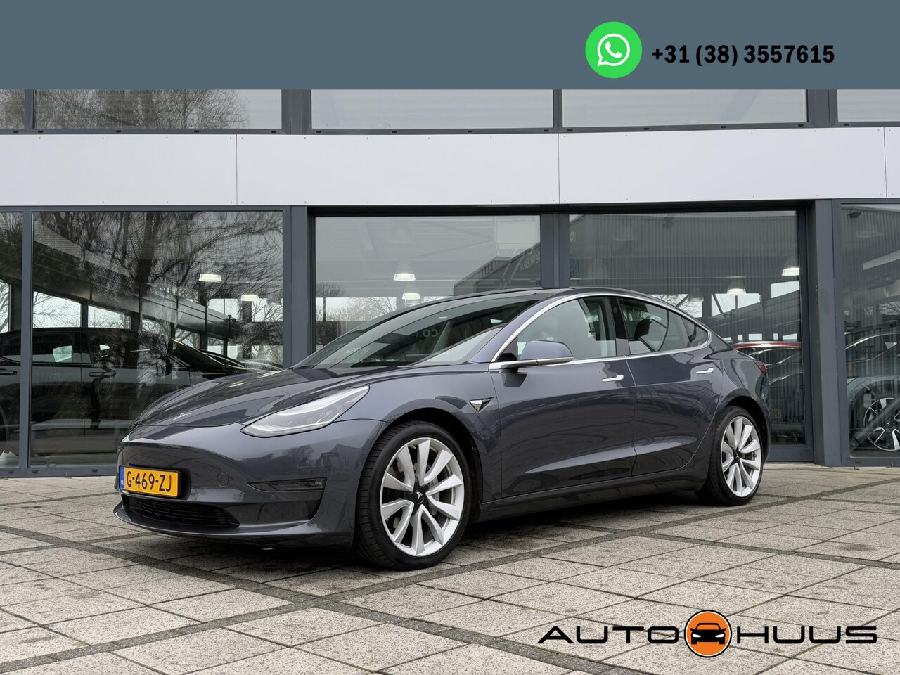 Tesla Model 3 - Long Range RWD Long Range AWD Dual Autopilot Panorama Leder Tesla Model 3 Long Range AWD 75 kWh - AutoWereld.nl