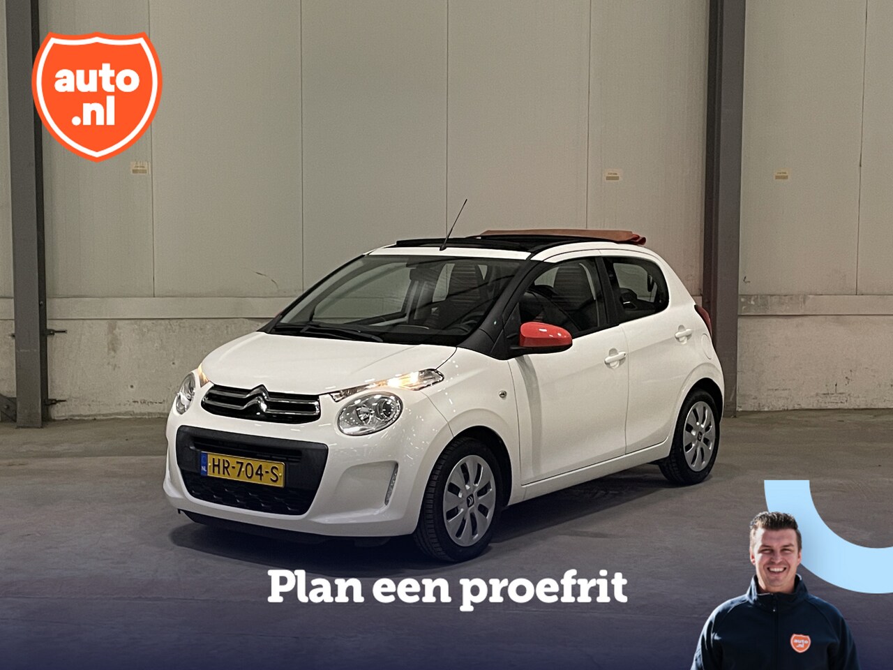 Citroën C1 - 1.0 e-VTi Airscape Feel | Elektrisch vouwdak | Cruise Control | Bluetooth | Airco | - AutoWereld.nl