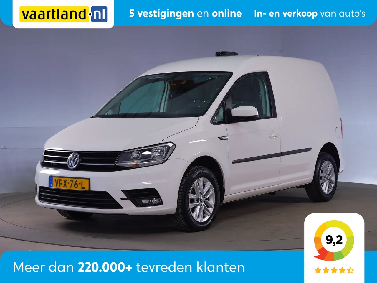 Volkswagen Caddy - 2.0 TDI L1H1 BMT Highline [ Nav DAB Carplay Parkeersensoren Trekhaak ] - AutoWereld.nl