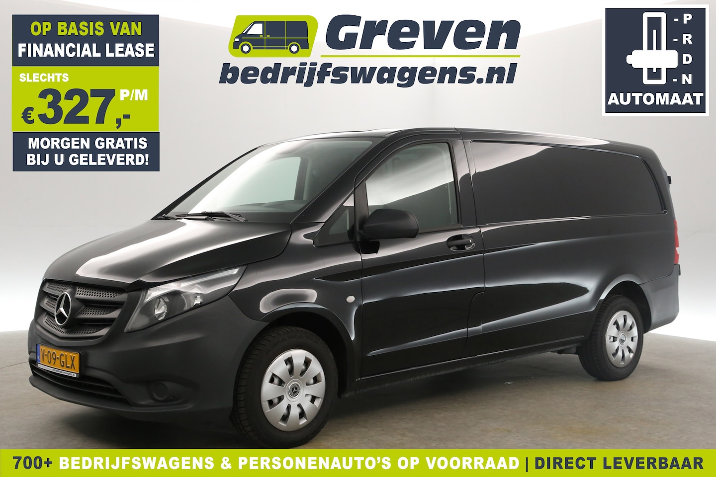 Mercedes-Benz Vito - 114 CDI Lang Automaat Airco Camera Cruise Trekhaak Stoelverwarming Navi 3 Persoons - AutoWereld.nl