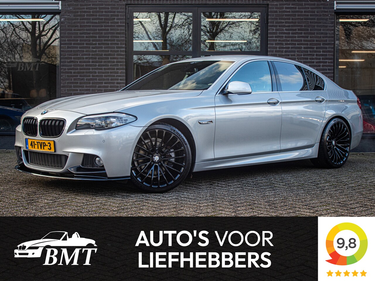 BMW 5-serie - 520i F10 M Sport High Executive / NAP / Breyton / Automaat - AutoWereld.nl