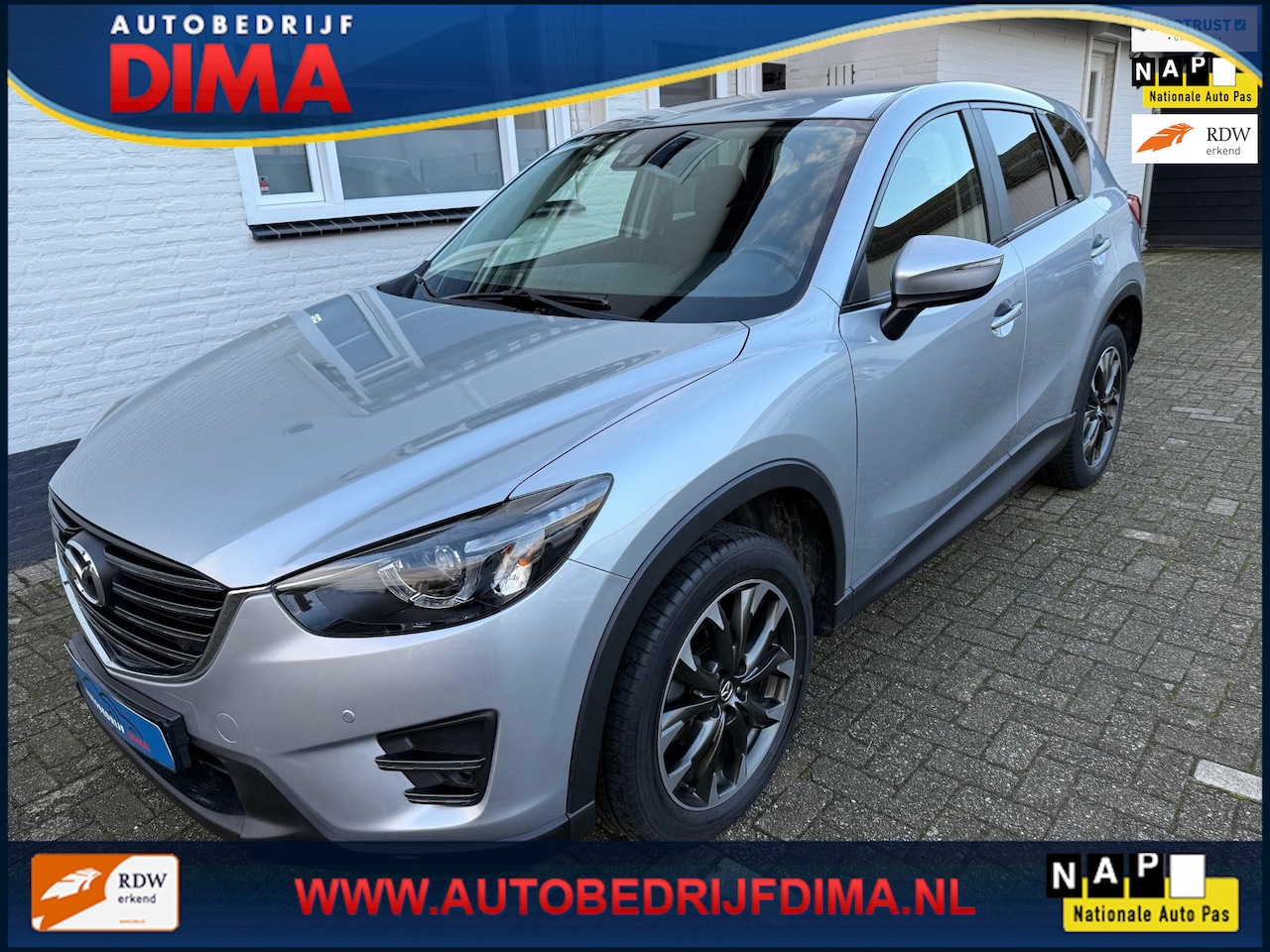 Mazda CX-5 - 2.5 SkyActiv-G 192 GT-M 4WD Automaat/ 1e Eigenaar/ Navi/ Camera/ ECC/ LED - AutoWereld.nl