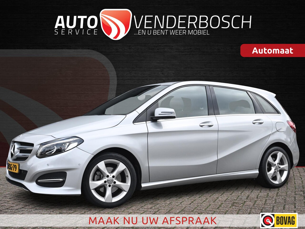 Mercedes-Benz B-klasse - 180 Ambition 122pk | Automaat | Trekhaak - AutoWereld.nl