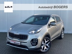 Kia Sportage - 1.6 T-GDI 4WD GT-Line PlusLine Automaat Navigatie, Schuifdak, Leder, 19"Lm, Trekhaak, Clim