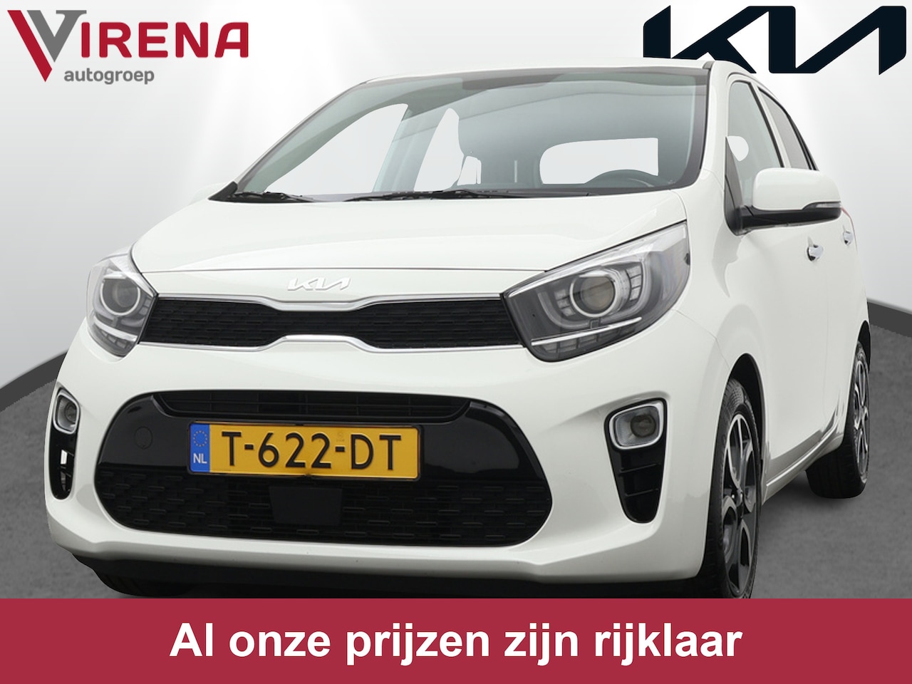 Kia Picanto - 1.0 DPi DynamicPlusLine - Navigatie - Cruise Control - Lichtmetalen Velgen - Climate Contr - AutoWereld.nl