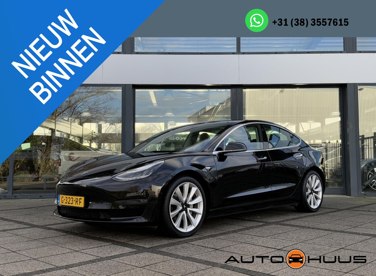 Tesla Model 3 - Long Range RWD Long Range AWD Dual Autopilot Panorama Leder - AutoWereld.nl