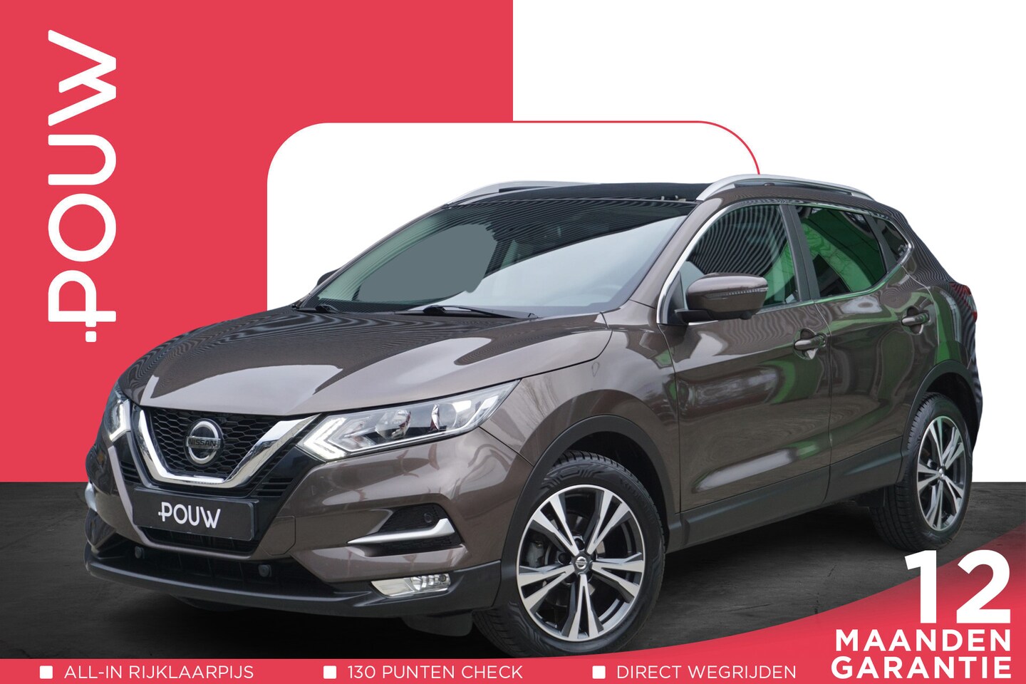 Nissan Qashqai - 1.2 115pk N-Connecta | Panoramadak | Cruise | NAVI | 18" velgen | Keyless Entry&Go - AutoWereld.nl