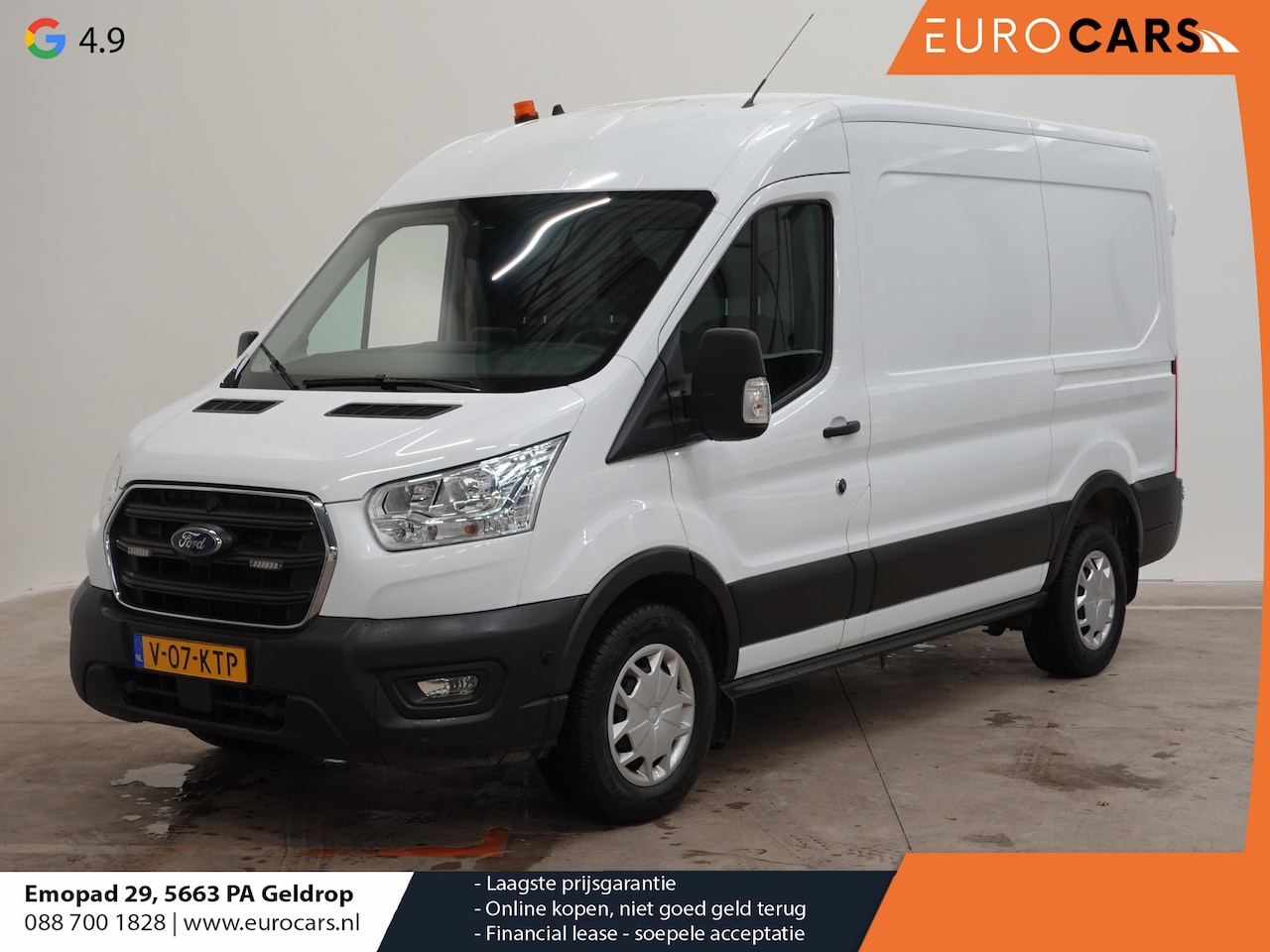 Ford Transit - 130pk L2H2 Apple Carplay / Android Auto Airco Cruise control Camera - AutoWereld.nl