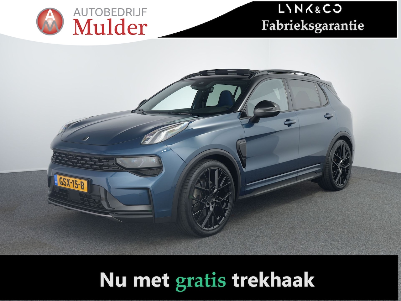 Lynk & Co 01 - 1.5 | Eibach | 21inch | Full Black Pakket | Trekhaak | - AutoWereld.nl