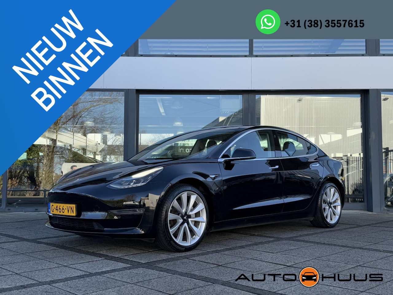 Tesla Model 3 - Long Range RWD Long Range AWD Dual Autopilot Panorama Leder - AutoWereld.nl