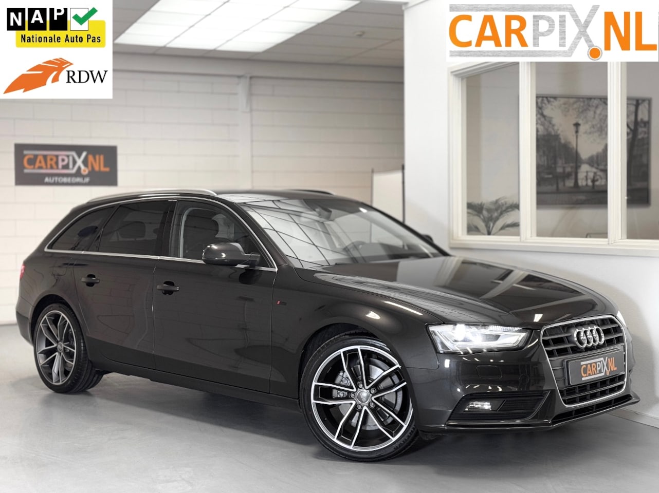 Audi A4 Avant - 1.8 TFSI S-line styling, NL-auto, 19", Xenon - AutoWereld.nl