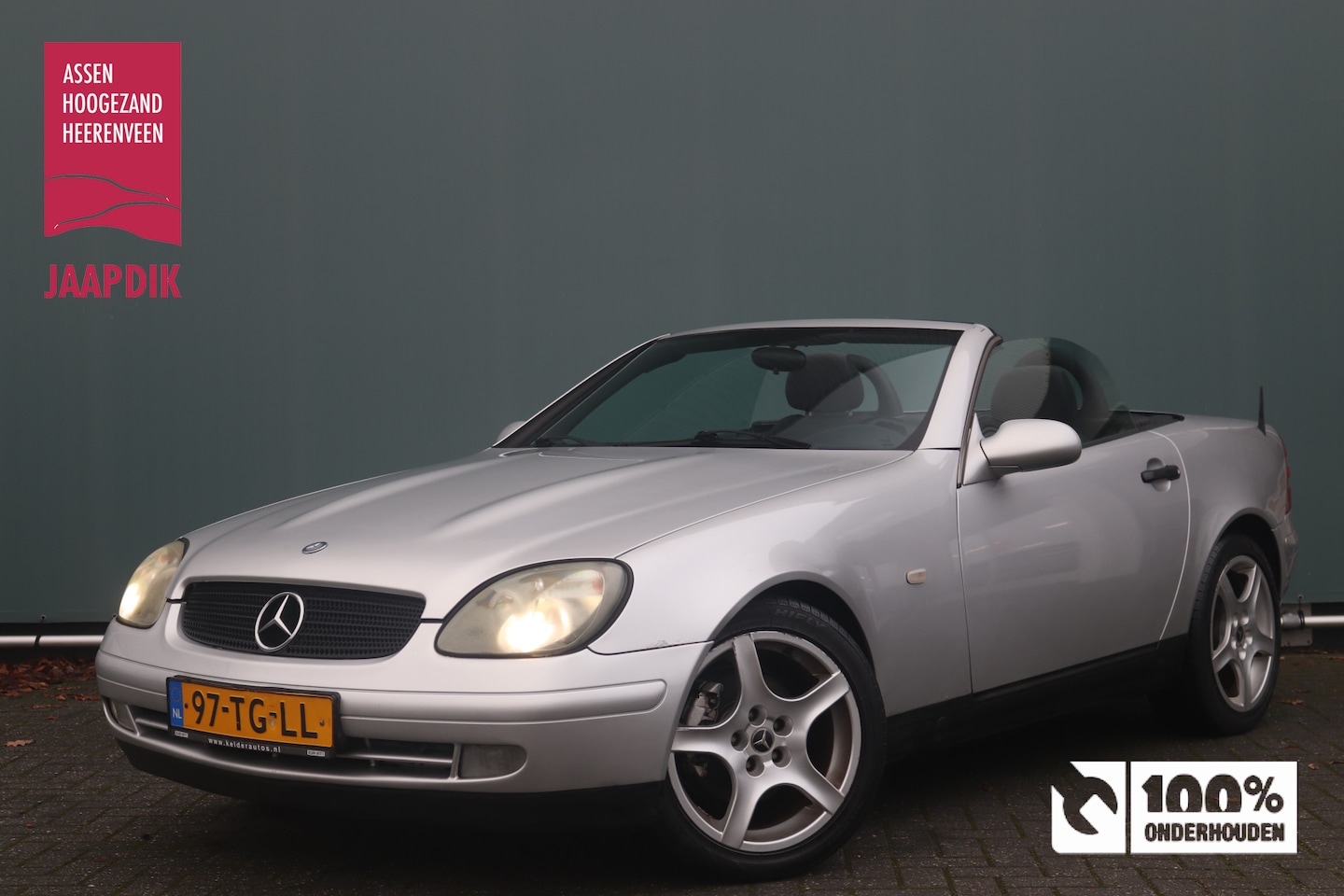 Mercedes-Benz SLK-klasse - BWJ 1997 200 136 PK ELEK. RAMEN / LMV 17 INCH / STUURBEKR. / SPORTSTOELEN - AutoWereld.nl