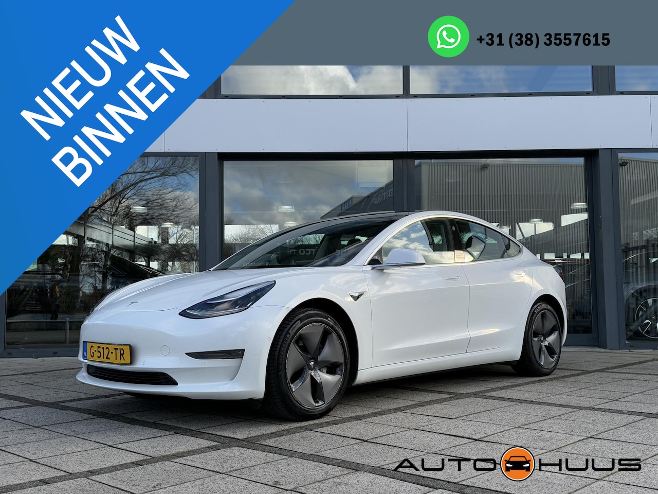 Tesla Model 3 - Long Range RWD Long Range AWD Dual Autopilot Panorama Leder - AutoWereld.nl