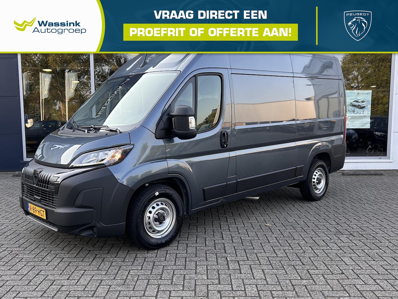 Peugeot Boxer - GB 2.2 140PK BlueHDi S&amp;S L2H2 35 EAT8 | Parkeer camera achter | Navigatie | Airco | Cr - AutoWereld.nl