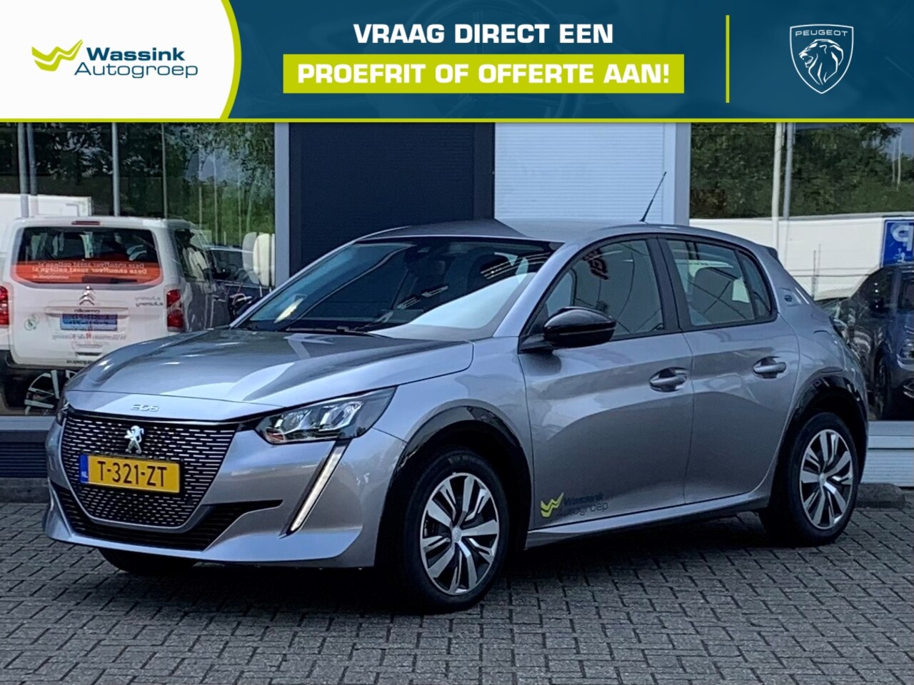 Peugeot e-208 - EV 50kWh 136pk Active Pack | Navigatie | Blue tooth | Cruise control | Climate control | P - AutoWereld.nl