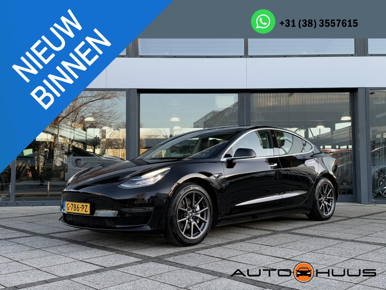 Tesla Model 3 - Long Range RWD Long Range AWD Dual Autopilot Panorama Leder - AutoWereld.nl