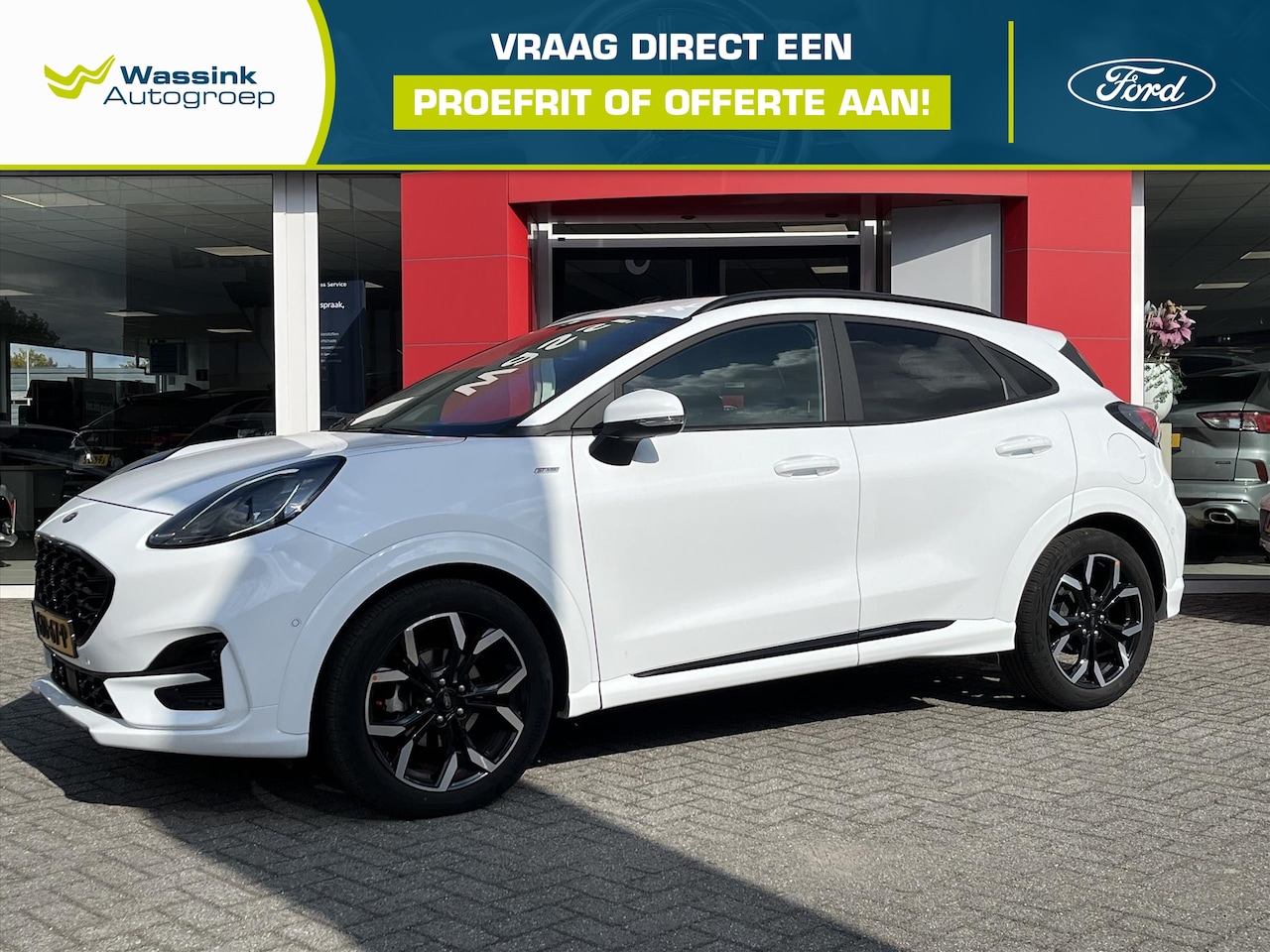 Ford Puma - 1.0i Ecoboost Hybrid 125pk Automaat ST-Line | Navigatie | Climatronic | Parkeer Camera | - AutoWereld.nl