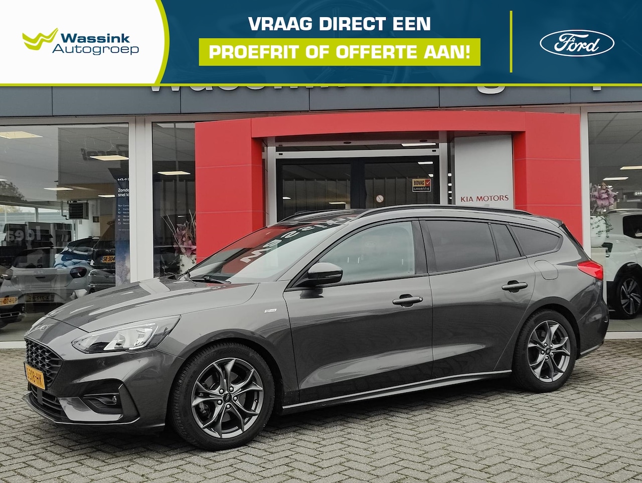 Ford Focus Wagon - 1.5 EcoBoost 150pk Automaat ST-Line Business I 1500 KG trekvermogen | Navigatie | Apple Ca - AutoWereld.nl