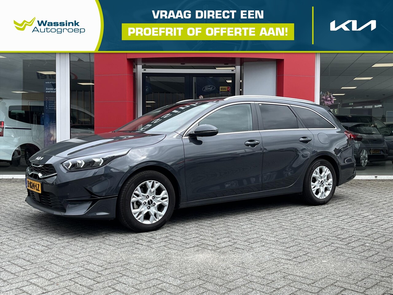 Kia Cee'd Sportswagon - Ceed Sw 1.0 T-GDi 120pk DynamicPlusLine | Climatronic | Navigatie | Parkeercamera | Stoel - AutoWereld.nl