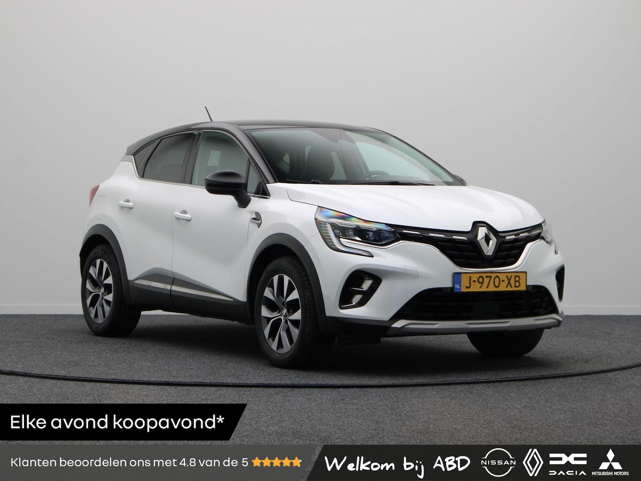 Renault Captur - TCe 100pk Bi-Fuel Intens | Trekhaak | Achteruitrijcamera | Navigatie | Apple Carplay | And - AutoWereld.nl