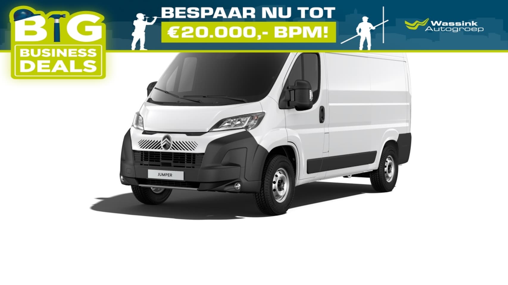 Citroën Jumper - GB 2.2 BlueHDi 140pk L2H2 35 | Trekhaak | Cruise Control | Navigatie - AutoWereld.nl