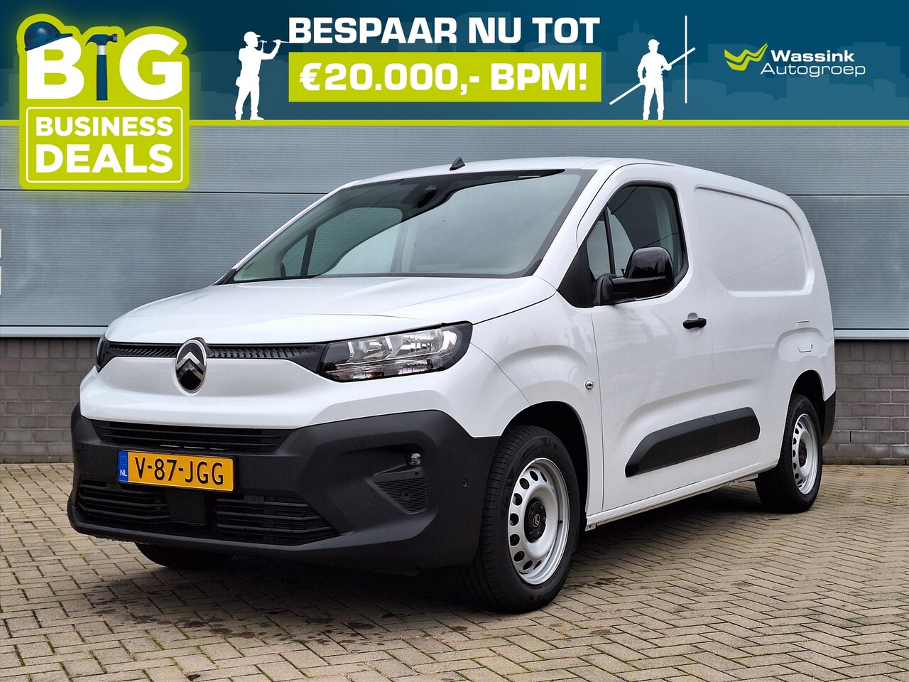 Citroën Berlingo - GB 1.5 BlueHDi 100pk S&S L2 | Navigatie | Airco | Achteruitrijcamera - AutoWereld.nl