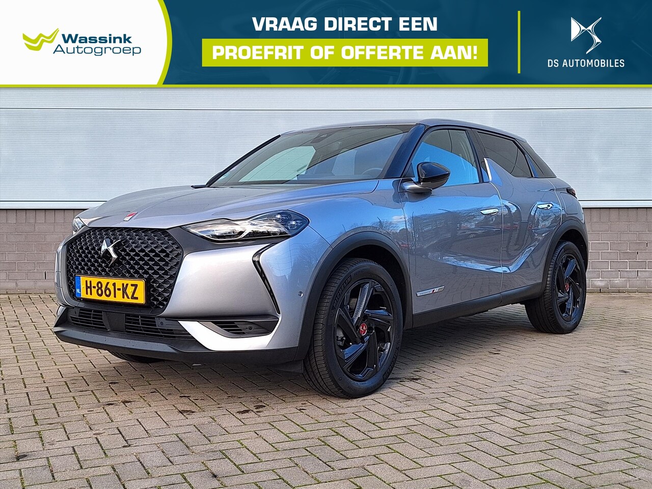 DS 3 Crossback - 130pk Aut Performance Line I Navigatie I Climate Control | Achteruitrijcamera | Parkeersen - AutoWereld.nl