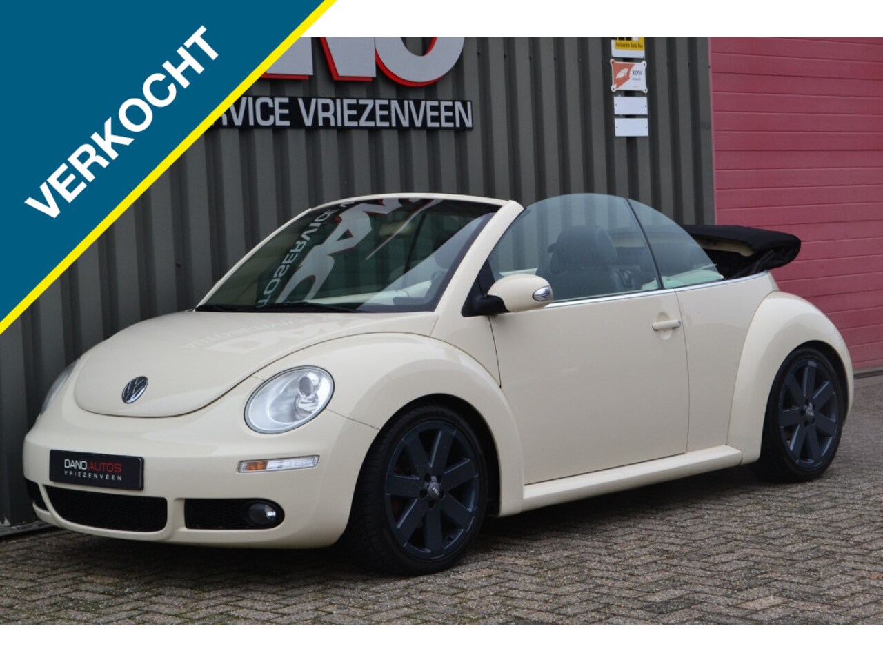 Volkswagen New Beetle Cabriolet - 1.8 20V T Highline 150PK Leer/PDC/Airco/18'' inch - AutoWereld.nl