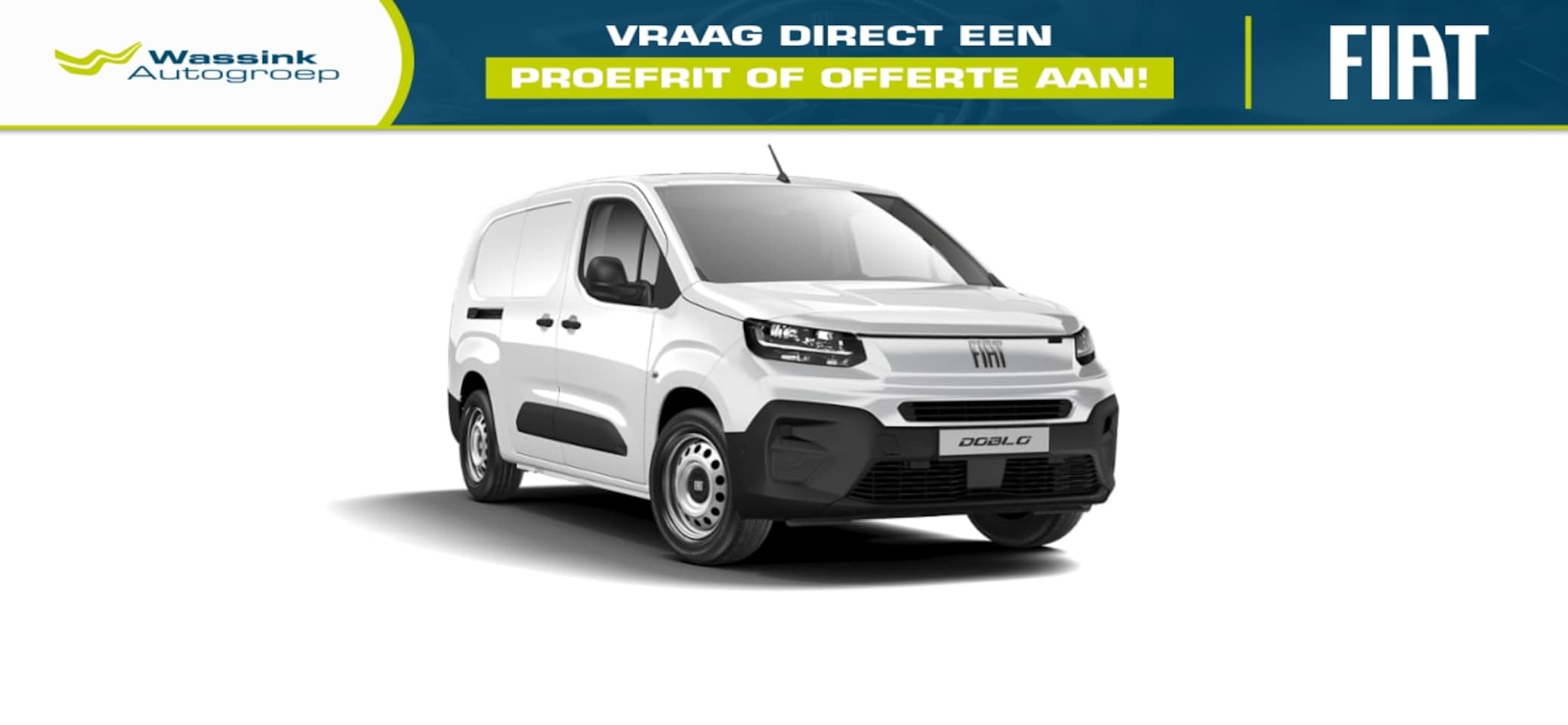 Fiat Doblò Cargo - New GB 1.5 BlueHDi 100pk L2 | Trekhaak | Reservewiel | DAB+ | Cruise Control - AutoWereld.nl