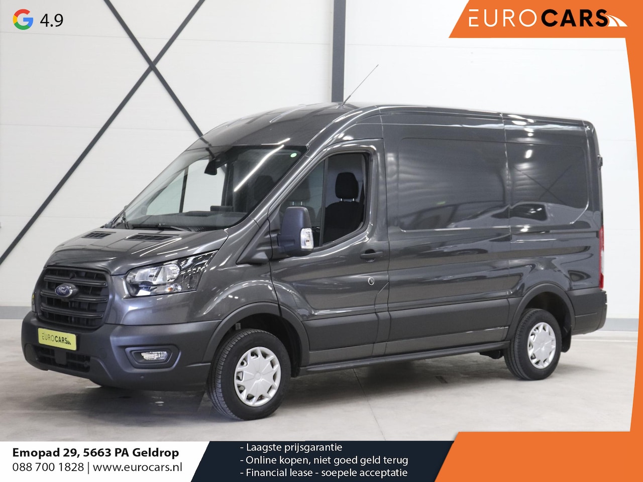 Ford Transit - 290 2.0 TDCI L2H2 Trend Airco Navi Bluetooth Camera 360 Cruise Control Parkeersensoren Tre - AutoWereld.nl